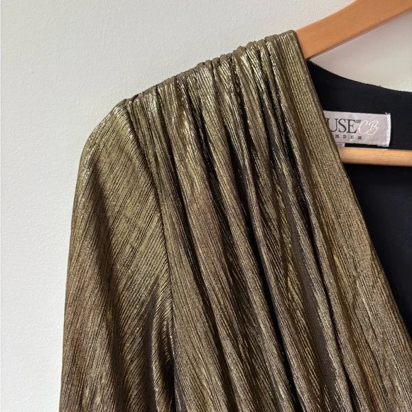 House of CB Gold Dress​ - Picture 9 of 14